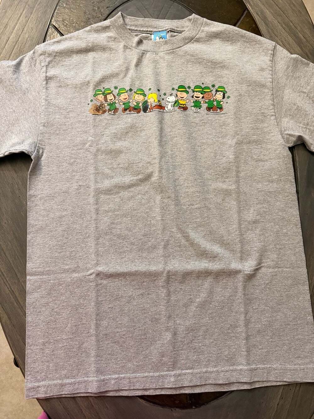 Peanuts St. Patrick's Day Graphic T-Shirt Featuring Snoopy and the Peanuts Gang